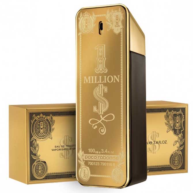 Paco Rabanne 1 Million 100ml Gold Parfum