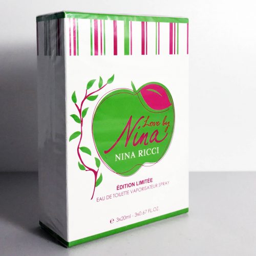 3x20ml Nina Ricci Love by Nina