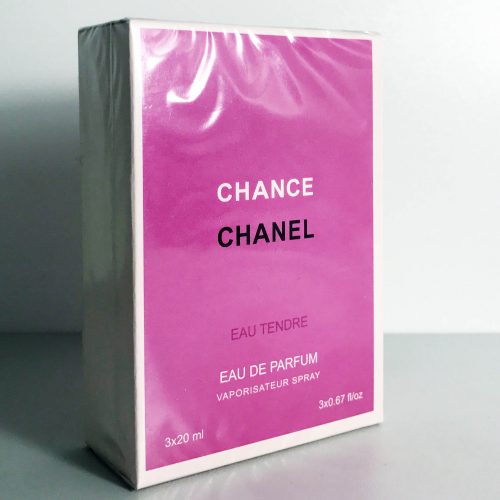 3x20ml Chanel Chance Eau Tendre