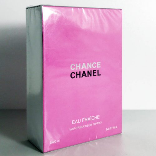 3x20ml Chanel Chance Eau Fraiche