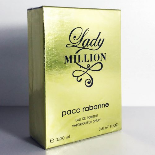 3x20ml Paco Rabanne Lady Million