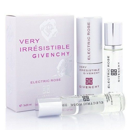 3x20ml Givenchy Very Irresistible Electric Rose